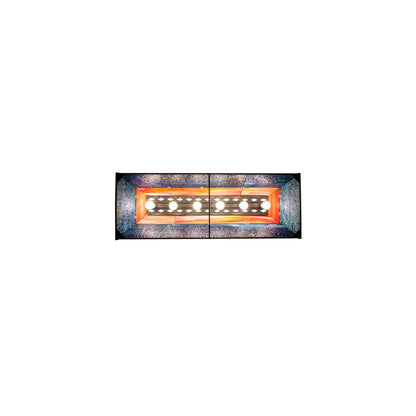 Battling Bucks 9 Light 17" Wide Linear Pendant