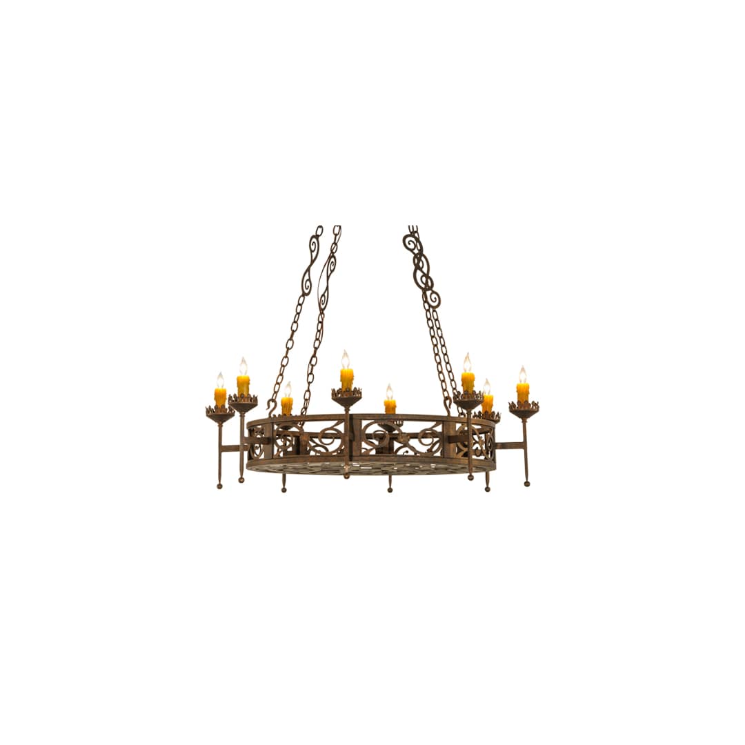 Majella 8 Light 48" Wide Taper Candle Style Chandelier
