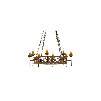 Majella 8 Light 48" Wide Taper Candle Style Chandelier
