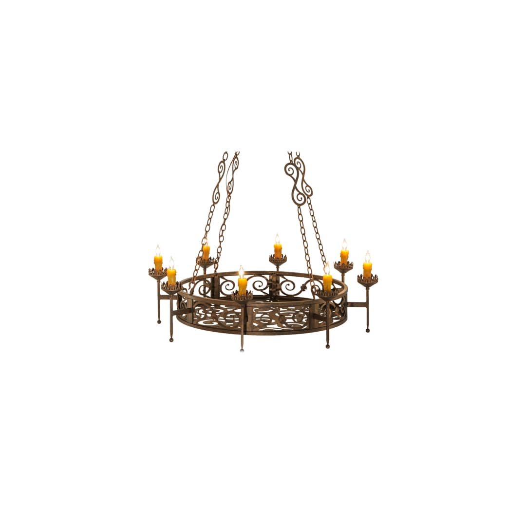 Majella 8 Light 48" Wide Taper Candle Style Chandelier