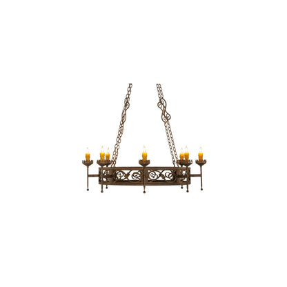 Majella 8 Light 48" Wide Taper Candle Style Chandelier