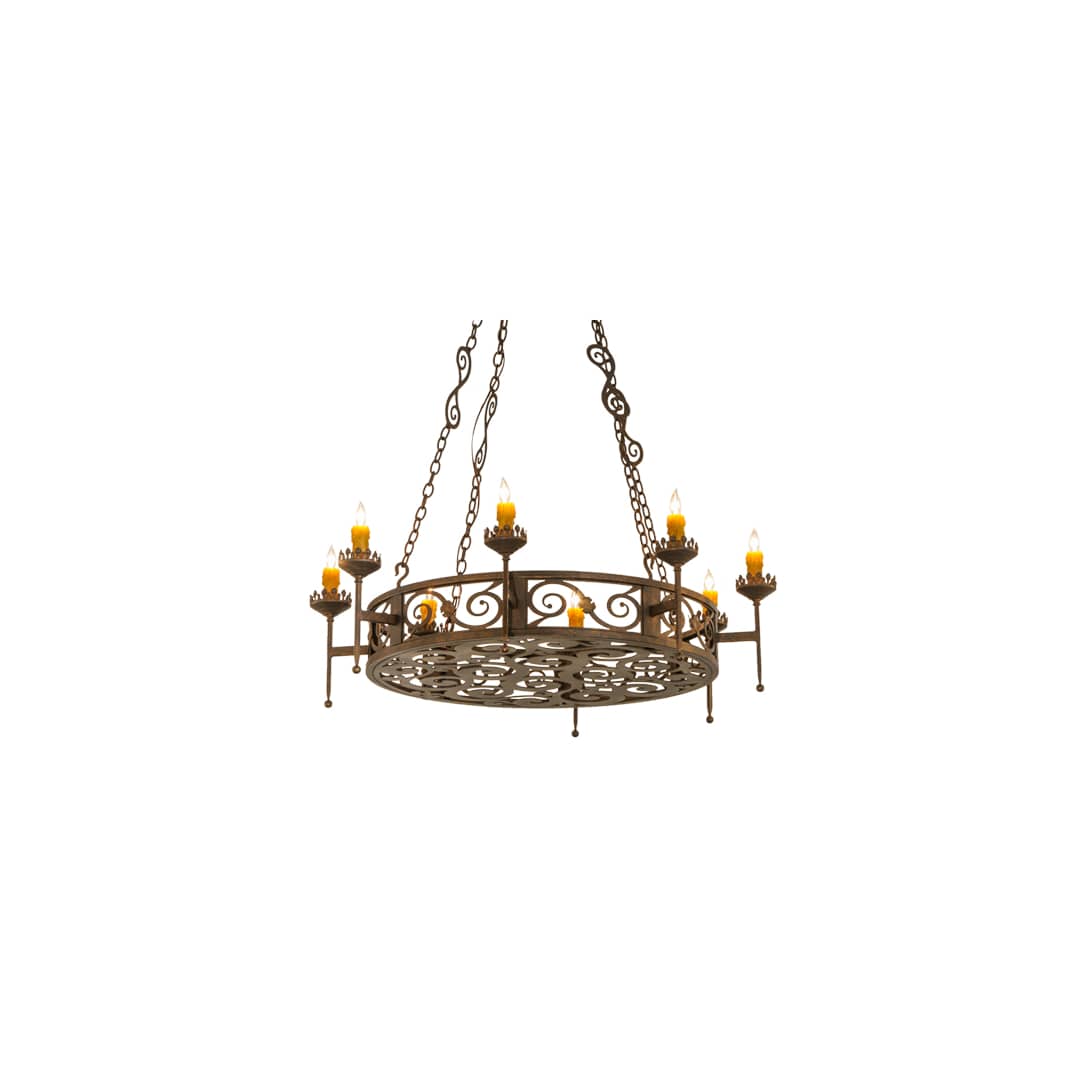 Majella 8 Light 48" Wide Taper Candle Style Chandelier