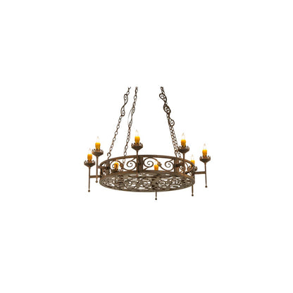 Majella 8 Light 48" Wide Taper Candle Style Chandelier