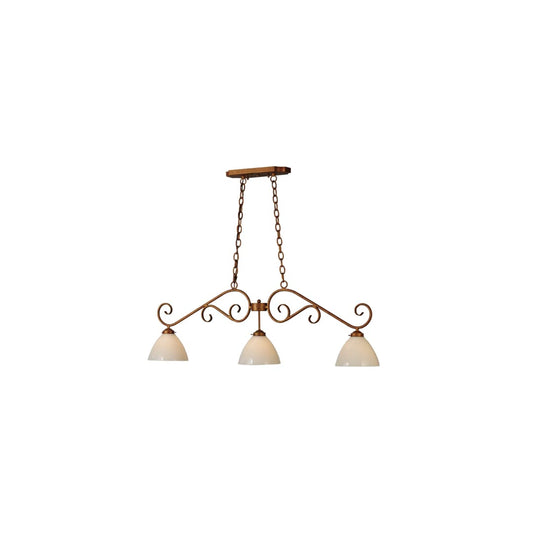 Mona 3 Light 8" Wide Linear Pendant