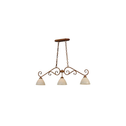 Mona 3 Light 8" Wide Linear Pendant