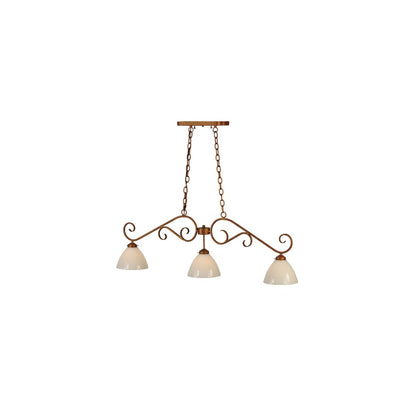 Mona 3 Light 8" Wide Linear Pendant
