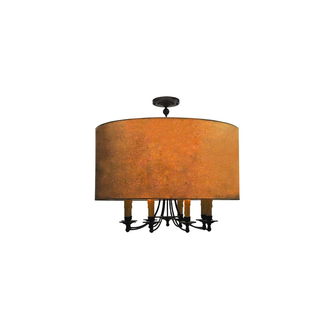 Muirfield 8 Light 42" Wide Taper Candle Pendant