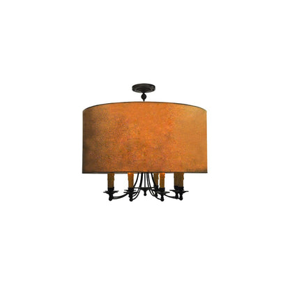 Muirfield 8 Light 42" Wide Taper Candle Pendant