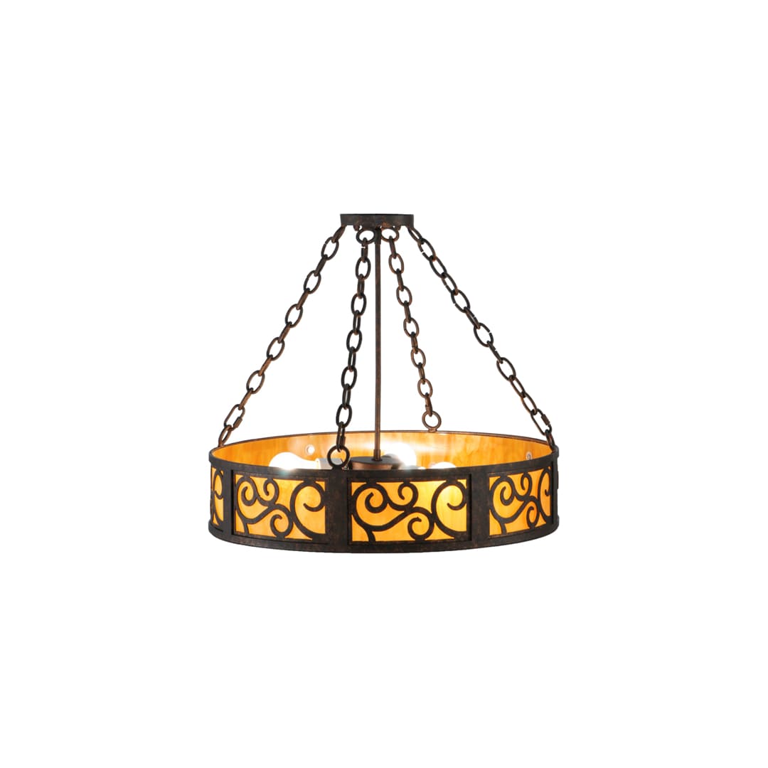 Dean 3 Light 24" Wide Suspension Pendant