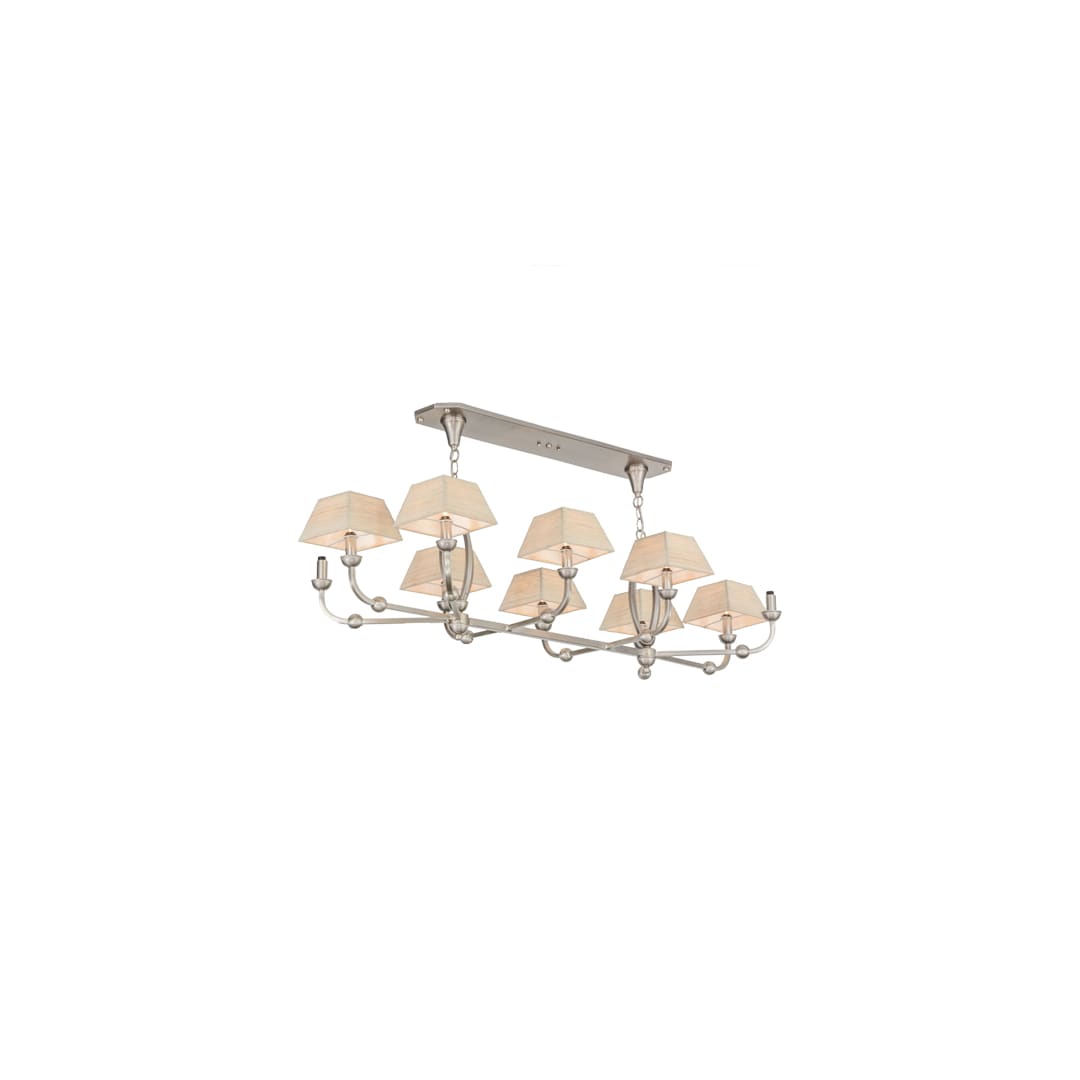 Cesta 10 Light 23" Wide Linear Chandelier