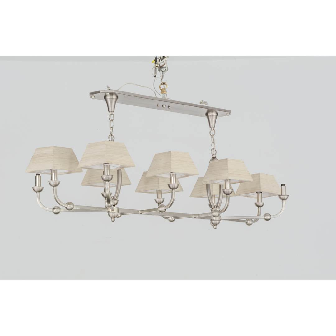 Cesta 10 Light 23" Wide Linear Chandelier