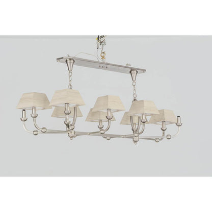 Cesta 10 Light 23" Wide Linear Chandelier