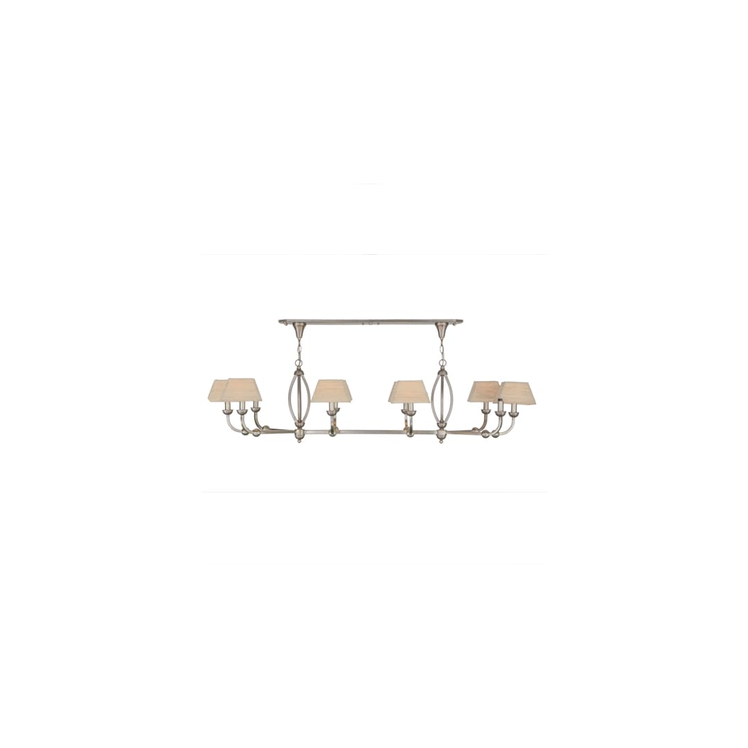 Cesta 10 Light 23" Wide Linear Chandelier