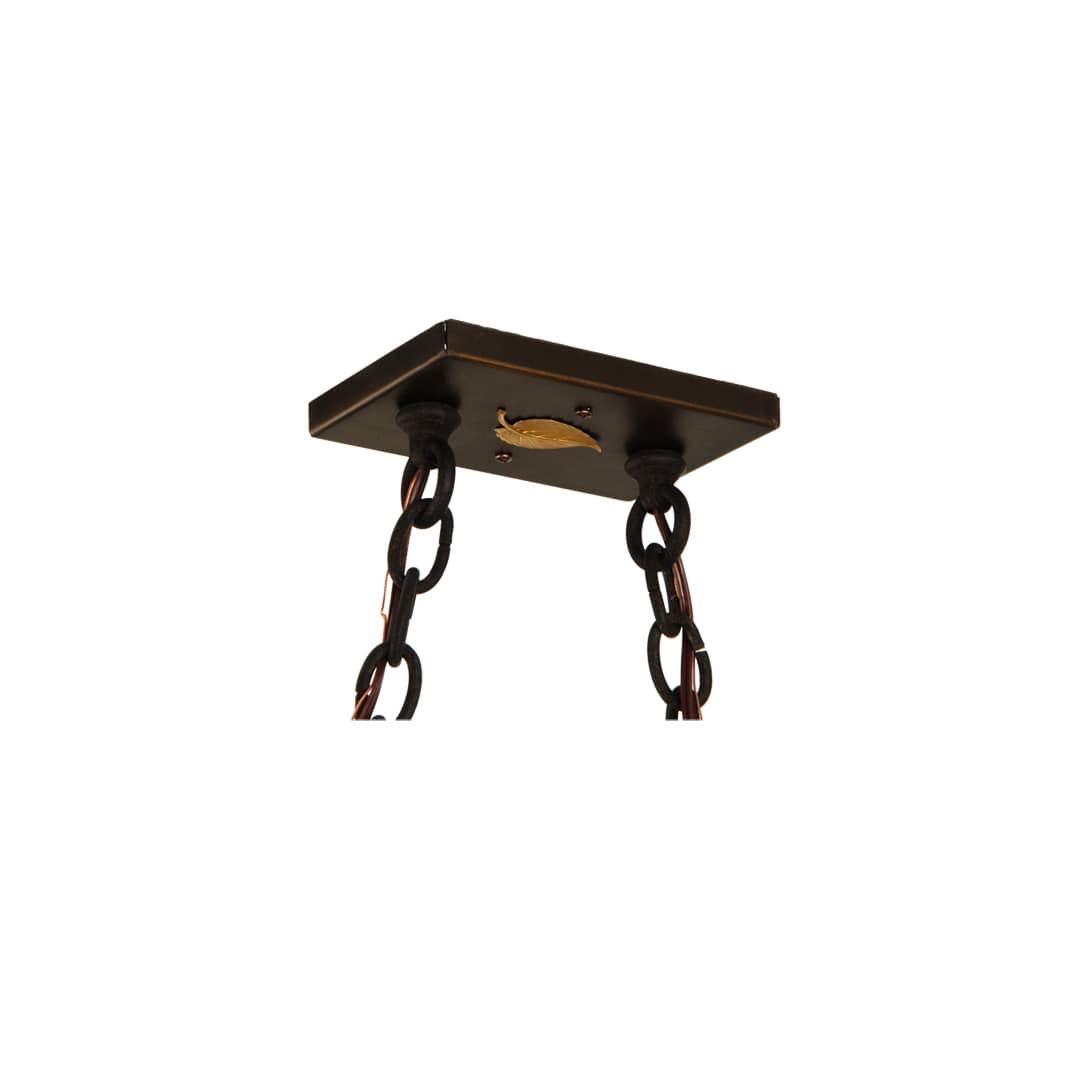 Moose at Lake 6 Light 17" Wide Linear Pendant
