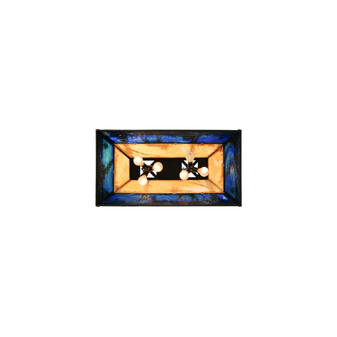 Moose at Lake 6 Light 17" Wide Linear Pendant