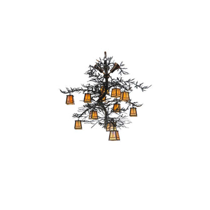 Pine Branch Valley View 12 Light 52" Wide Chandelier