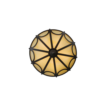 Carousel 5 Light 29" Wide Semi-Flush Bowl Ceiling Fixture
