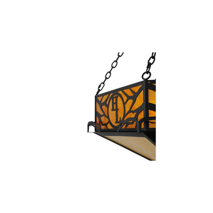 Hexagon Logo 6 Light 48" Wide Pendant