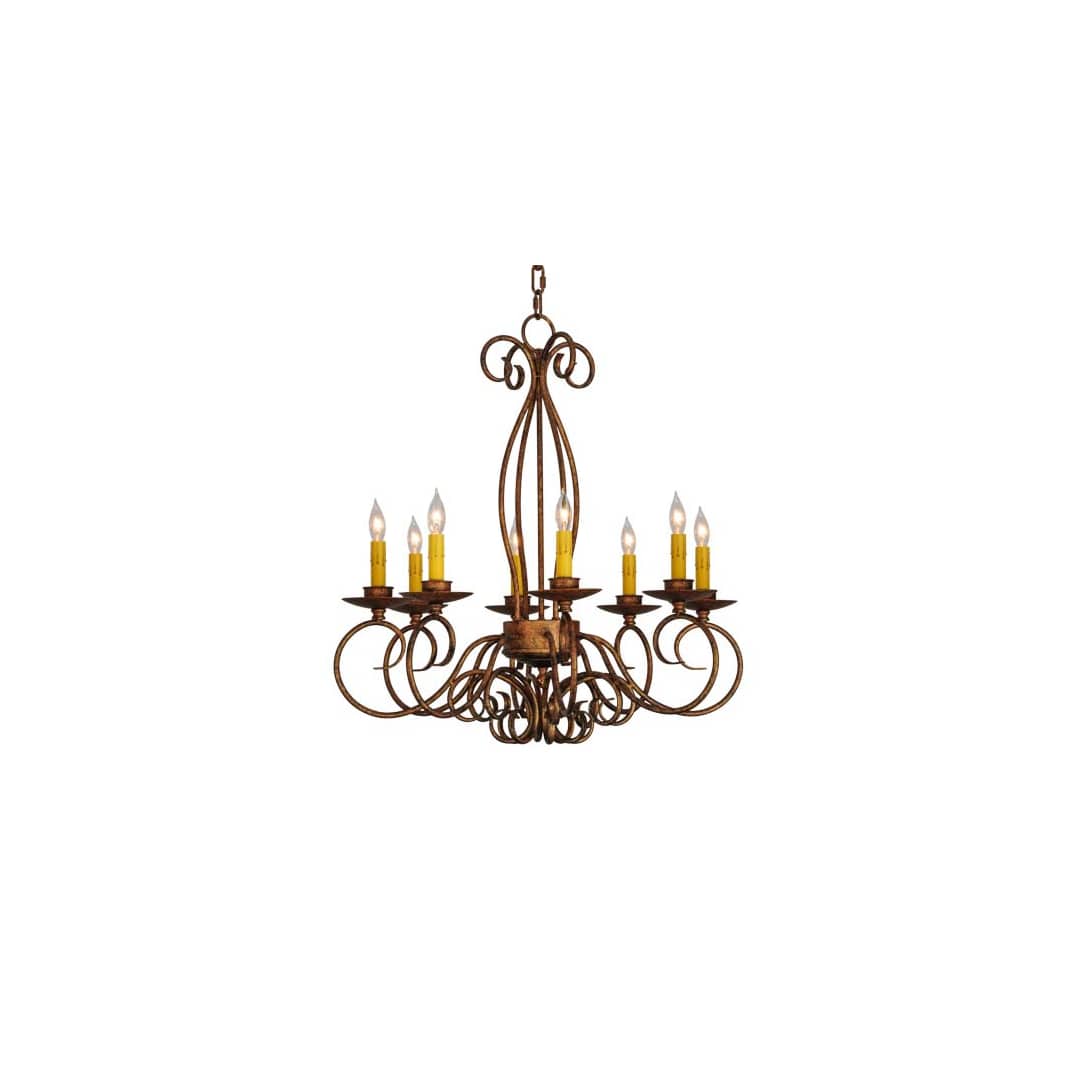Elisha 8 Light 26" Wide Taper Candle Style Chandelier