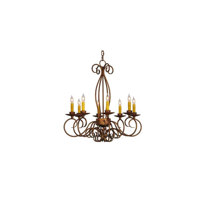 Elisha 8 Light 26" Wide Taper Candle Style Chandelier