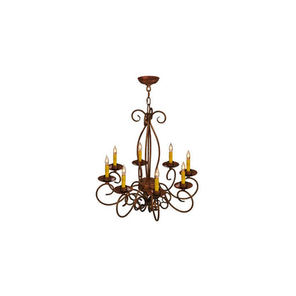 Elisha 8 Light 26" Wide Taper Candle Style Chandelier