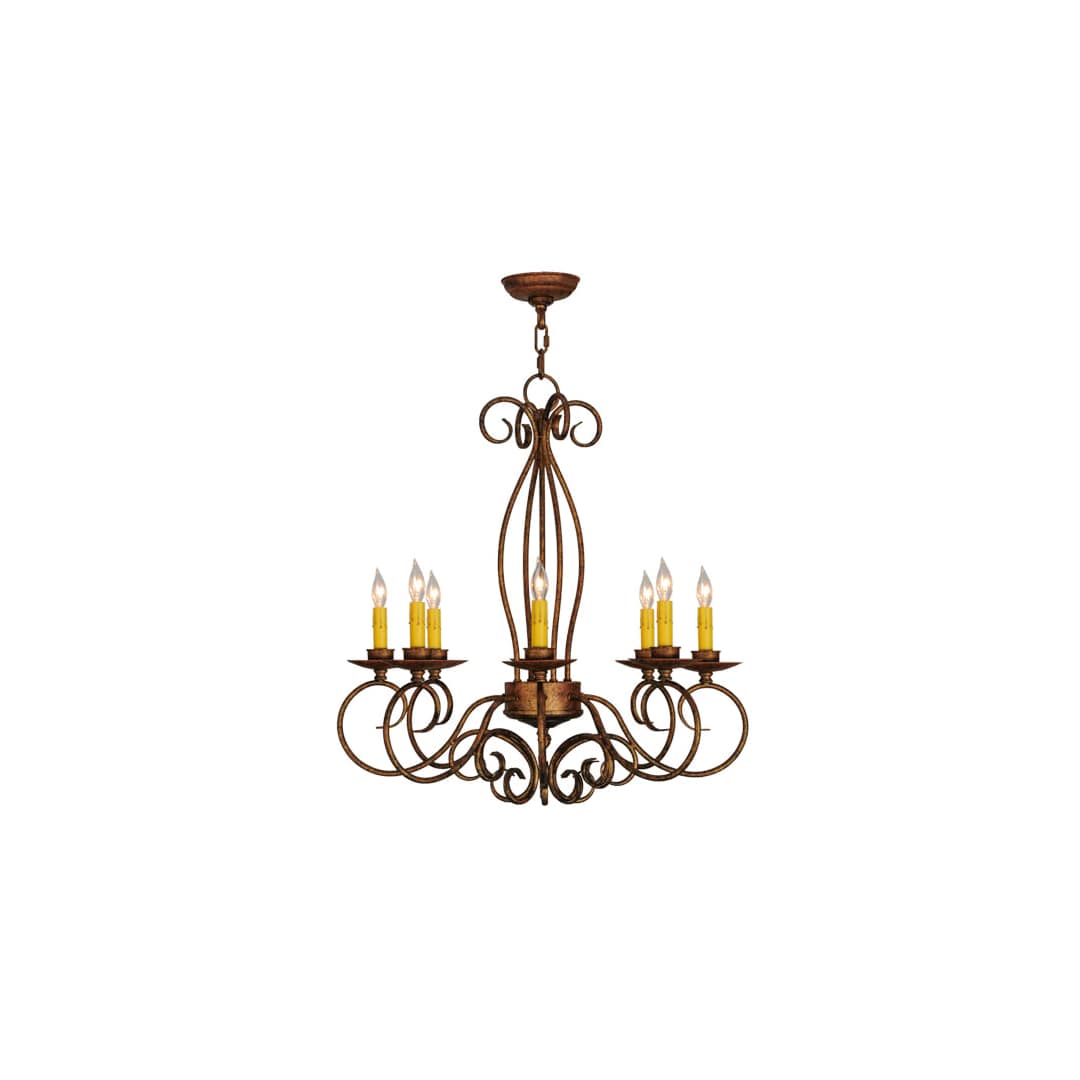 Elisha 8 Light 26" Wide Taper Candle Style Chandelier