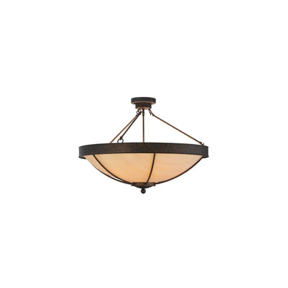 Alysiales 5 Light 32" Wide Semi-Flush Bowl Ceiling Fixture