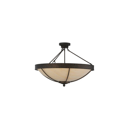 Alysiales 5 Light 32" Wide Semi-Flush Bowl Ceiling Fixture