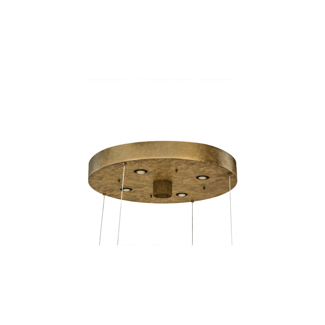 Dragos 4 Light 80" Wide Abstract Pendant