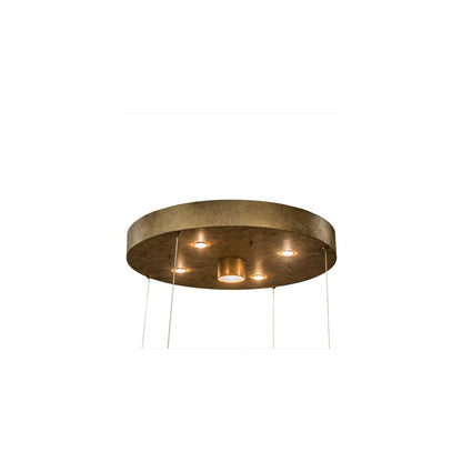 Dragos 4 Light 80" Wide Abstract Pendant