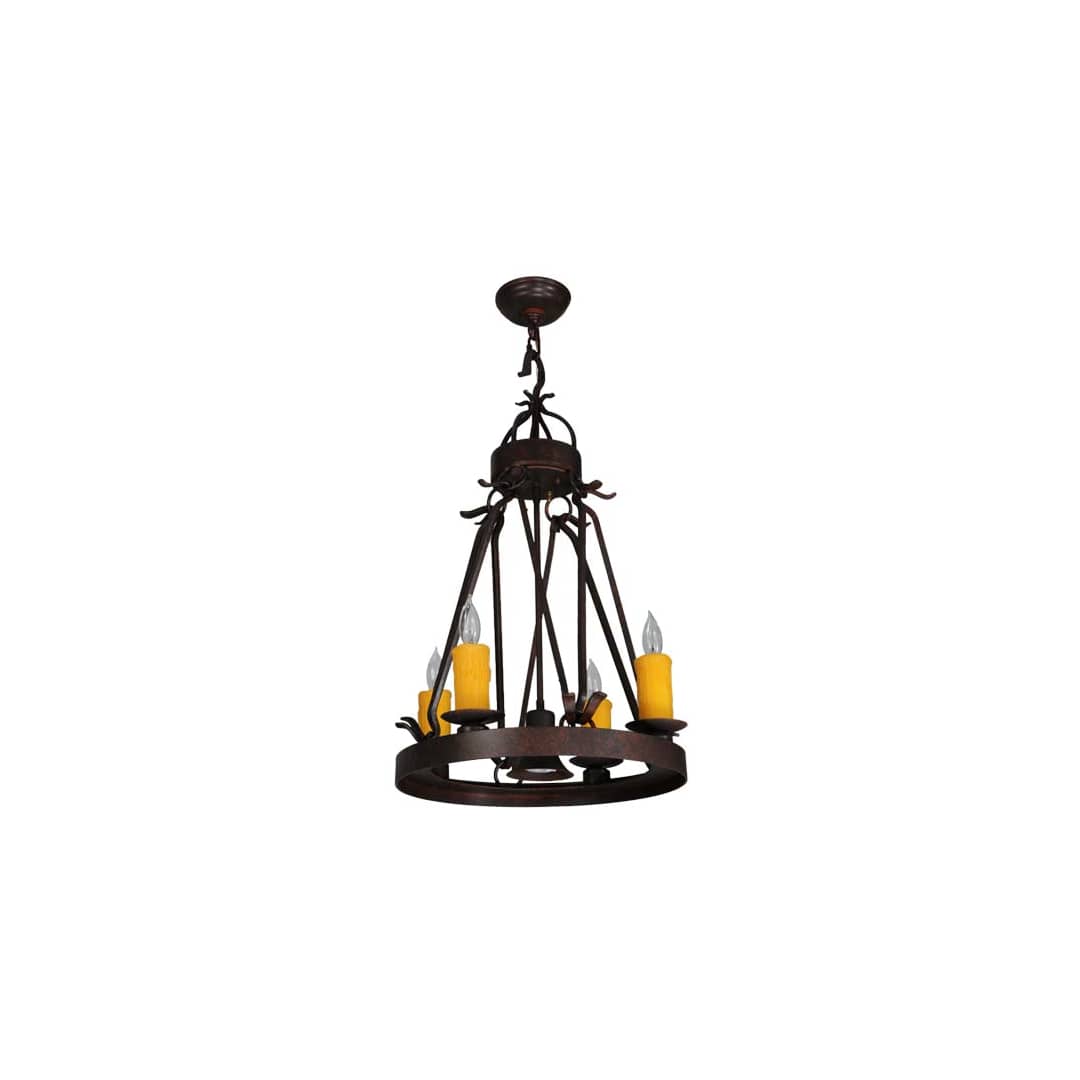Lakeshore 4 Light 19" Wide Taper Candle Multi Light Pendant