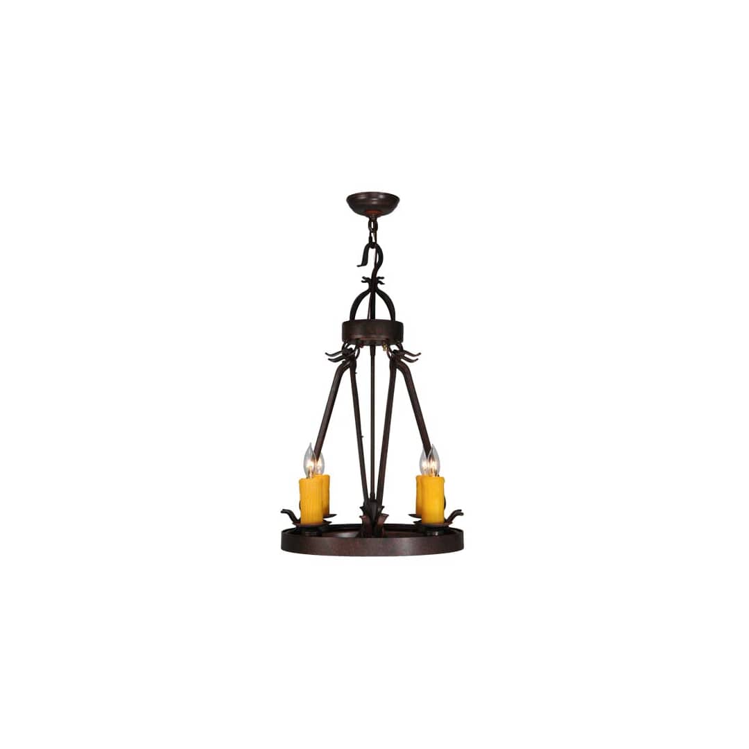 Lakeshore 4 Light 19" Wide Taper Candle Multi Light Pendant