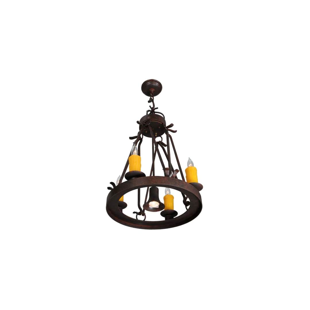 Lakeshore 4 Light 19" Wide Taper Candle Multi Light Pendant