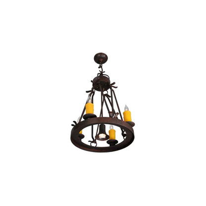 Lakeshore 4 Light 19" Wide Taper Candle Multi Light Pendant