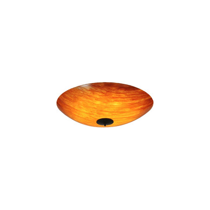 Madison 12 Light 14" Tall Semi-Flush Bowl Ceiling Fixture - Timeless Bronze Finish