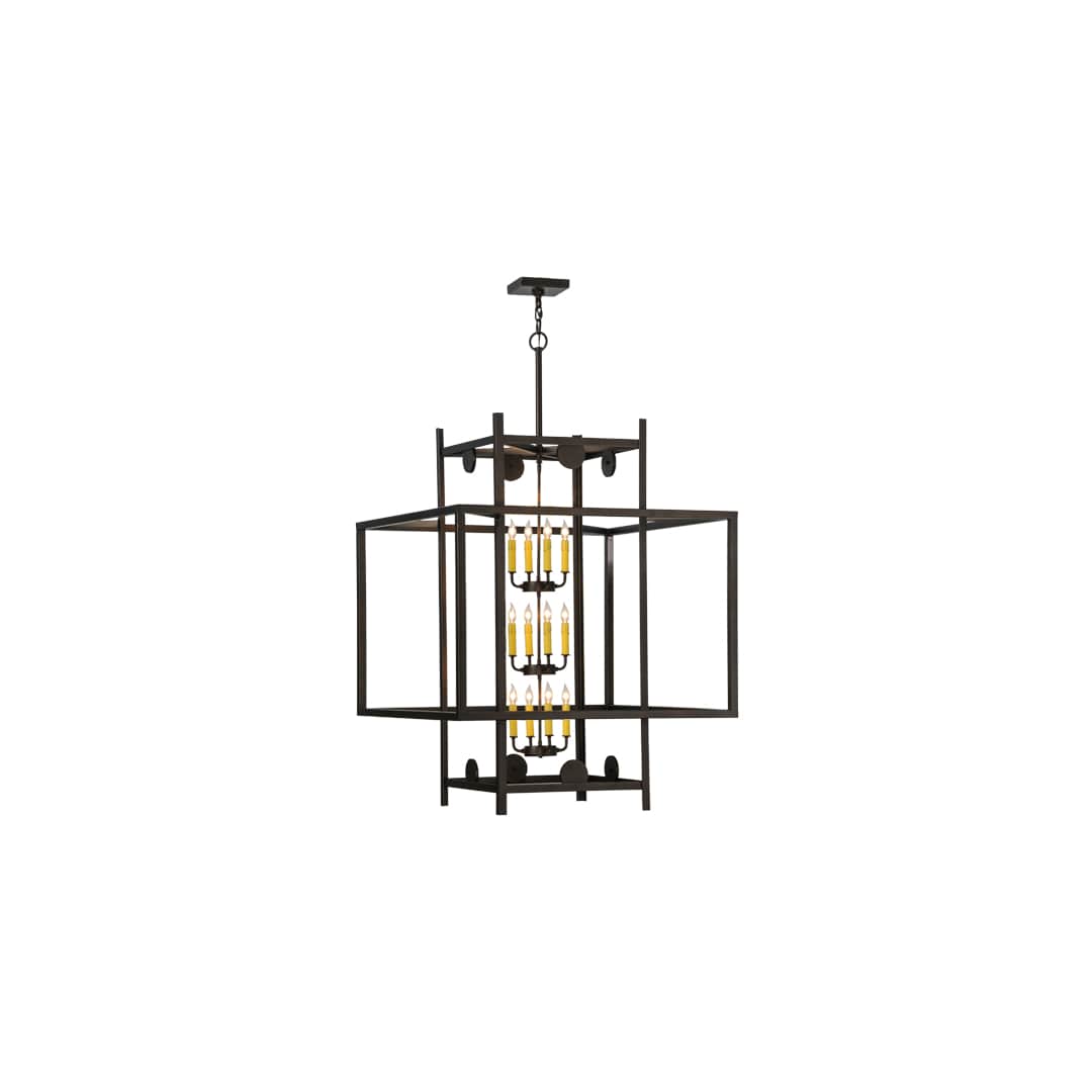 Uma 12 Light 51" Wide Taper Candle Pendant