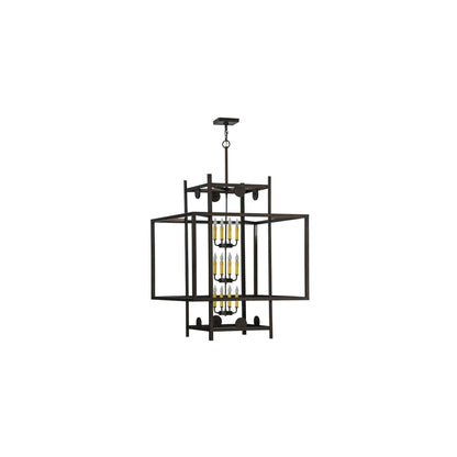 Uma 12 Light 51" Wide Taper Candle Pendant