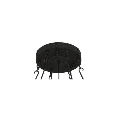 Timber 8 Light 48" Wide Drum Chandelier