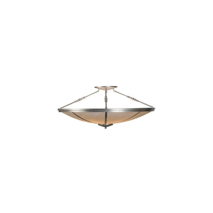 Commerce 4 Light 45" Wide Semi-Flush Bowl Ceiling Fixture - Nickel Finish