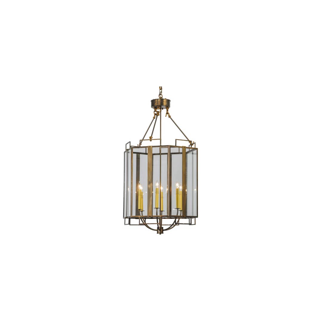 Abbey 6 Light 24" Wide Taper Candle Pendant