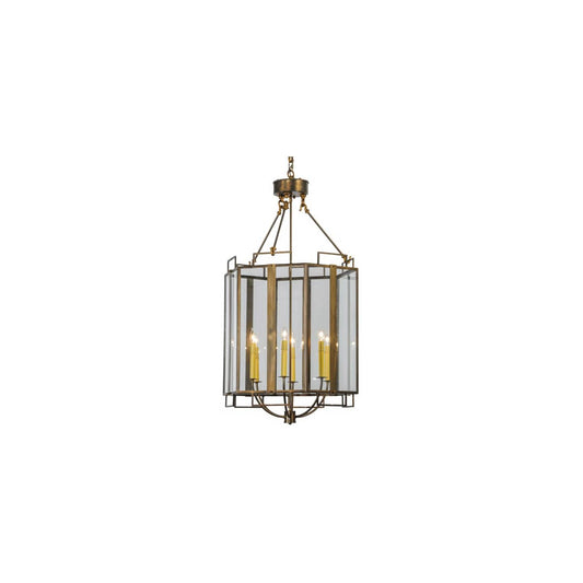 Abbey 6 Light 24" Wide Taper Candle Pendant