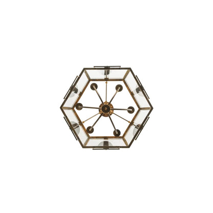 Abbey 6 Light 24" Wide Taper Candle Pendant