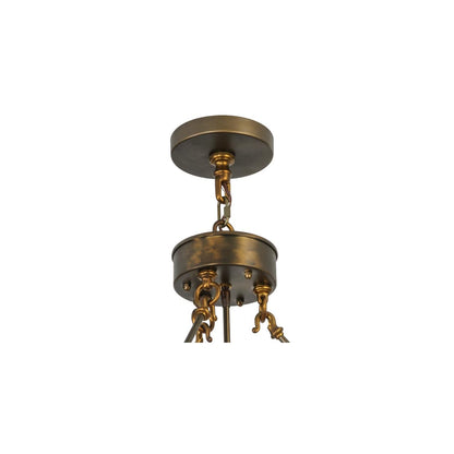 Abbey 6 Light 24" Wide Taper Candle Pendant