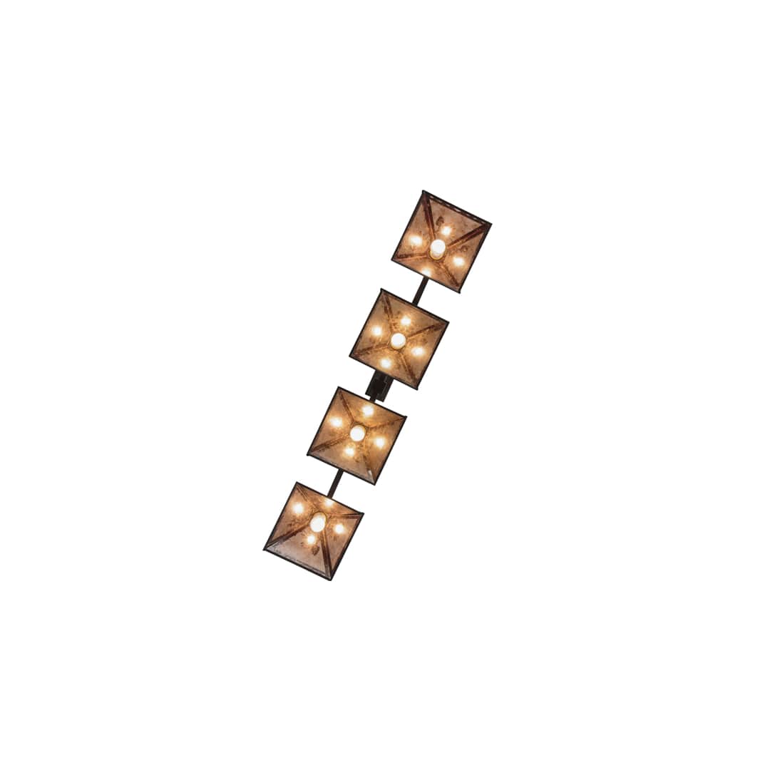 Tall Pines 4 Light 12" Wide Linear Pendant