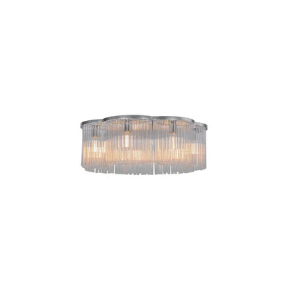 Ivela 7 Light 32" Wide Flush Mount Ceiling Fixture