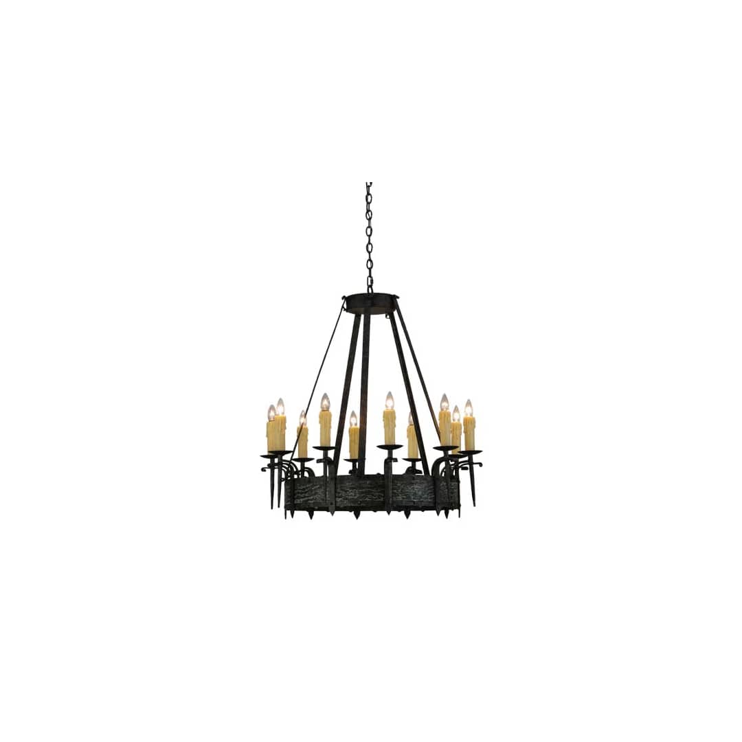 Costello 10 Light 36" Wide Taper Candle Style Chandelier