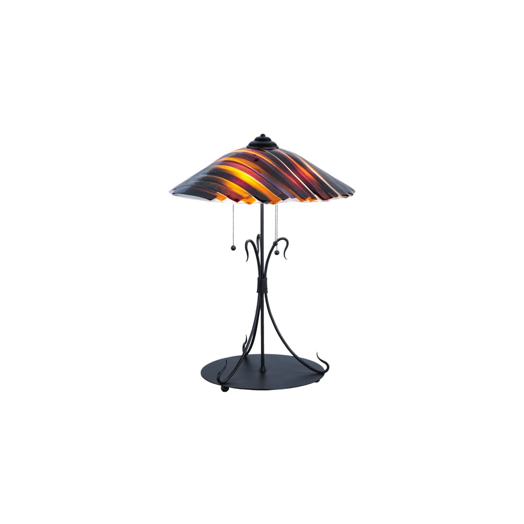 Metro Fusion 3 Light 28" Tall Buffet Table Lamp