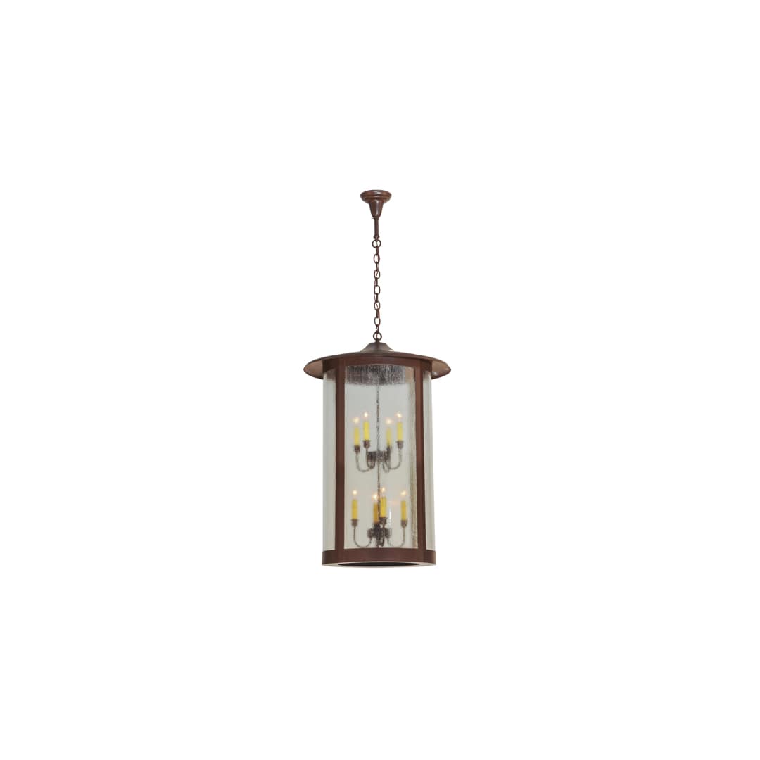 Fulton 8 Light 24" Wide Taper Candle Pendant