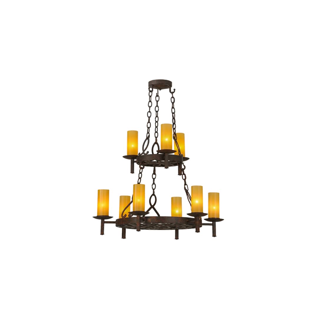 Newcastle 9 Light 33" Wide Chandelier