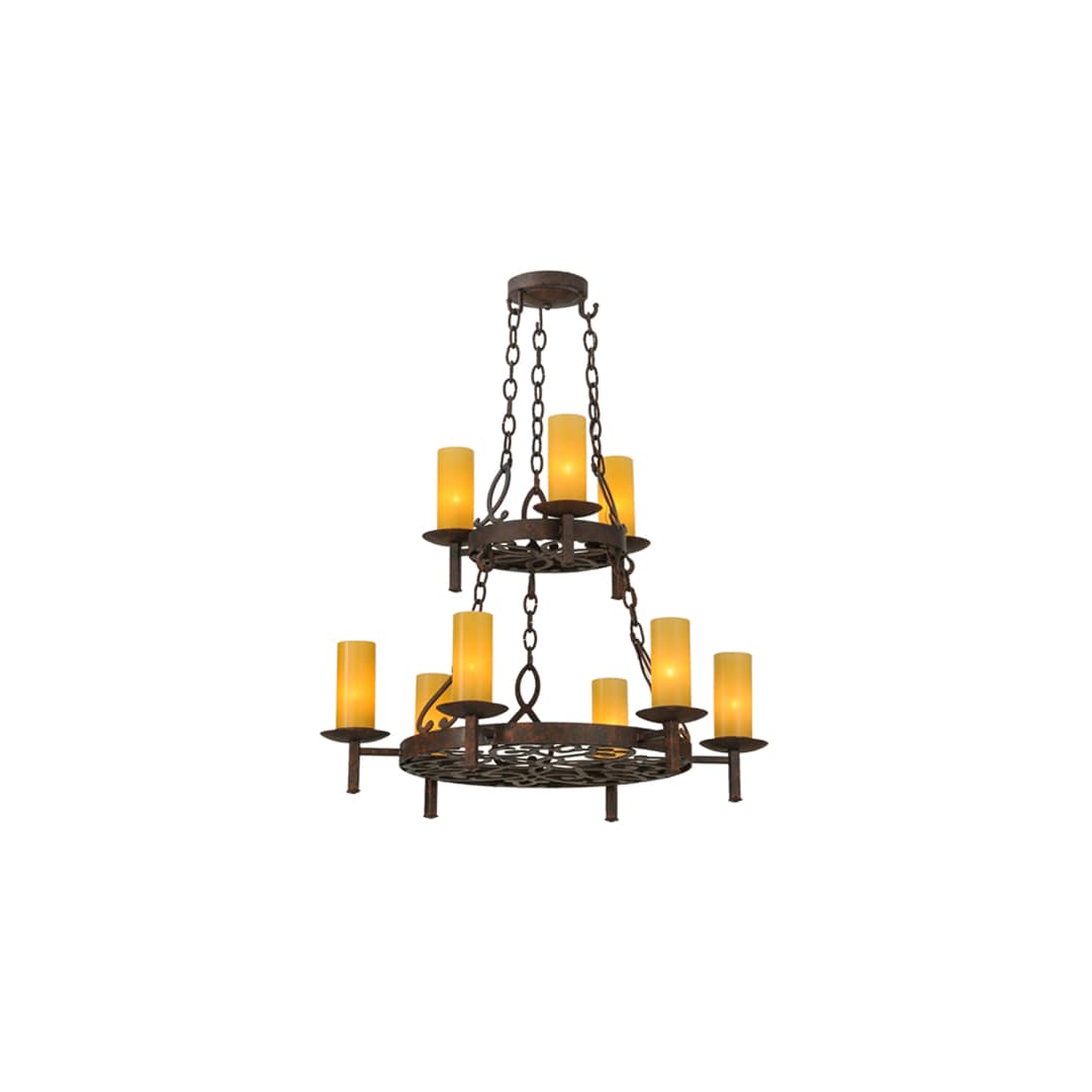 Newcastle 9 Light 33" Wide Chandelier